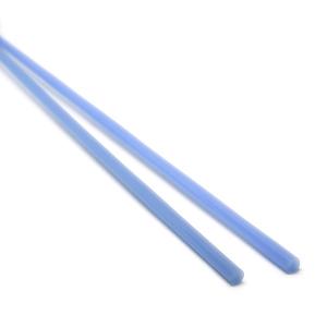 ガラスロッド（乳白青クリスタル（鉛）ガラス）100g