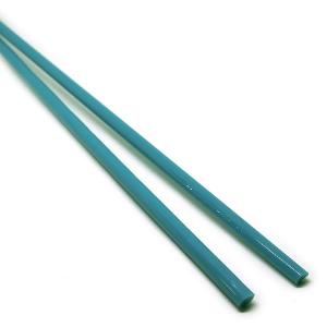 ガラスロッド（青緑アルカリシリケートガラス）100g