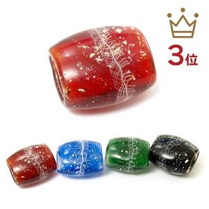 「帯留め 細雪」とんぼ玉 帯留め 手作り ガラス 雪の結晶