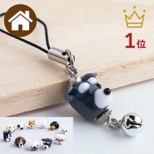 「ぷち犬 ストラップ 01(M.シュナウザー)」...の商品画像