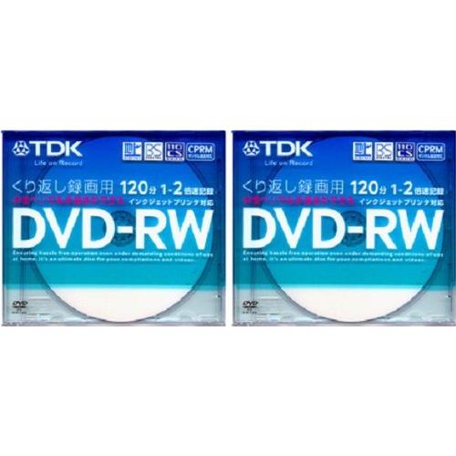 TDK DVD-RW 繰り返し録画用120分