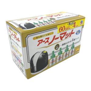 アースノーマット 本体+詰め替え 60日用ｘ4本｜kinastore