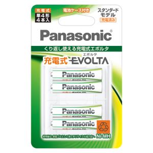 パナソニック 充電式エボルタ スタンダード 単4...の商品画像