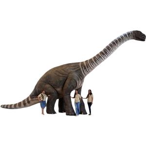 恐竜 オブジェ 首を伸ばすロエトサウルス イン...の詳細画像3