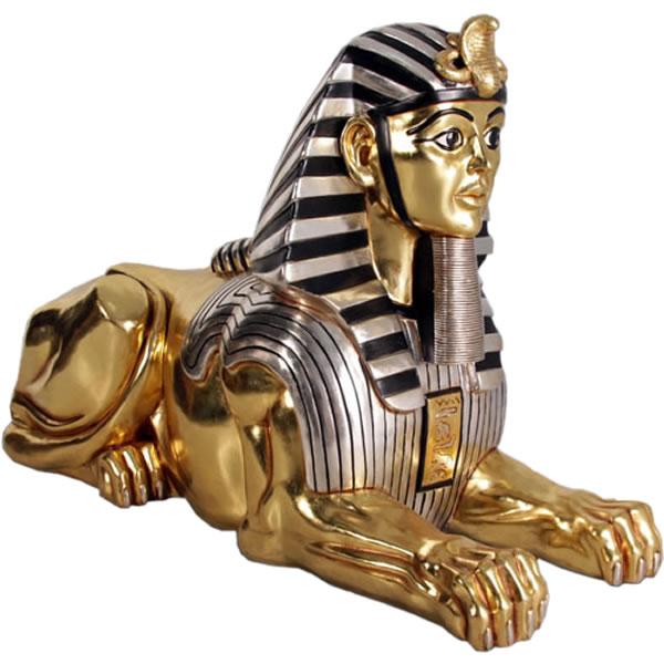 オブジェ ジャンボスフィンクス（金箔・銀箔仕上げ） インテリア イベント ディスプレイ SPHINX...