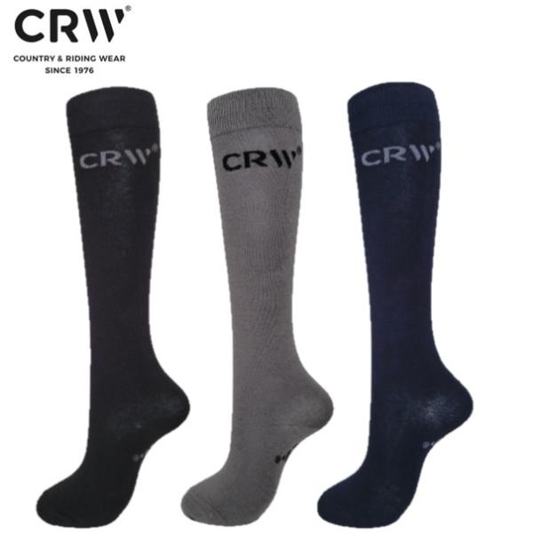 CRW　クラシックライディングソックス　乗馬靴下　乗馬　馬術