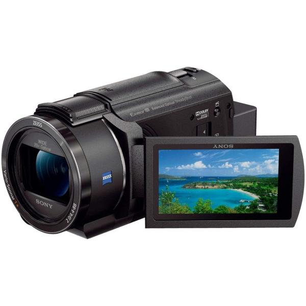 ソニー ビデオカメラ FDR-AX45 4K 64GB 光学20倍 ブラック Handycam FD...