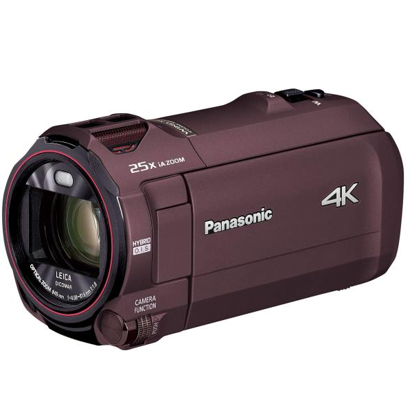 パナソニック 4K ビデオカメラ VX992M 64GB 光学20倍ズーム カカオブラウン HC-V...