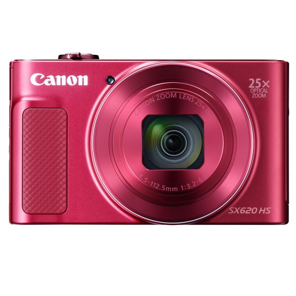 Canon コンパクトデジタルカメラ PowerShot SX620 HS レッド 光学25倍ズーム...