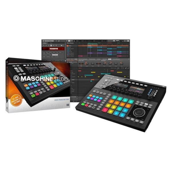 Native Instruments グルーヴ制作システム MASCHINE STUDIO サンプラ...