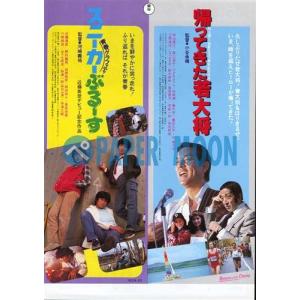 映画チラシ青春グラフティ・スニーカーぶるーす・近藤真彦/帰ってきた若大将//ジャニーズ｜kind-retail