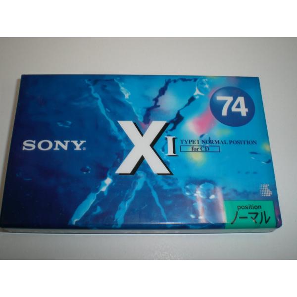 ソニー SONY ノーマルポジション X1 カセットテープ 74分 C-74X1B