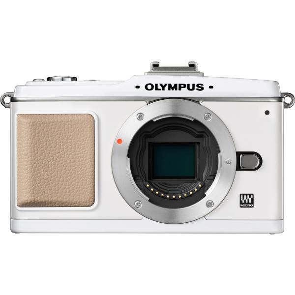 OLYMPUS マイクロ一眼 PEN E-P2 ボディ ホワイト E-P2BODY-WHT