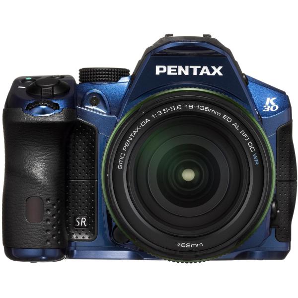 PENTAX デジタル一眼レフカメラ K-30 レンズキット DA18-135mmWR クリスタルブ...