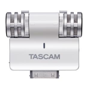 TASCAM ステレオコンデンサーマイク iPhone/iPad/iPod touch用 ホワイト iM2-W｜kind-retail