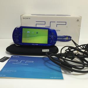 PSP「プレイステーション・ポータブル」 メタリックブルー (PSP-1000MB) メーカー生産終了