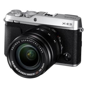 FUJIFILM ミラーレス一眼カメラ X-E3レンズキットシルバー X-E3LK-S