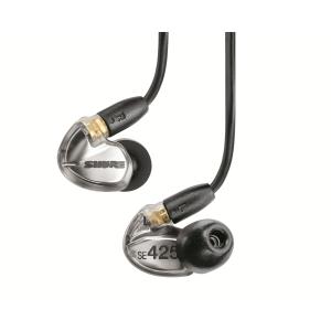 SHURE イヤホン SEシリーズ SE425 カナル型 メタリックシルバー SE425-V-J 国...