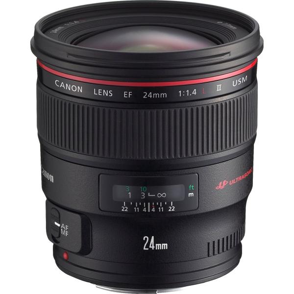 Canon 単焦点広角レンズ EF24mm F1.4L II USM フルサイズ対応