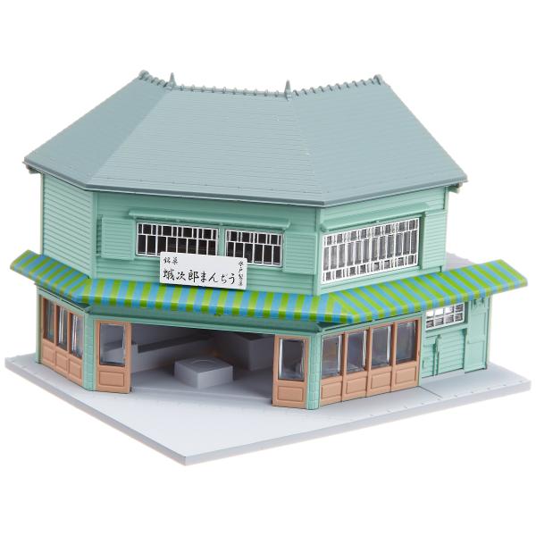 KATO Nゲージ 木造建築の角店1 板張り・右 23-476 鉄道模型用品
