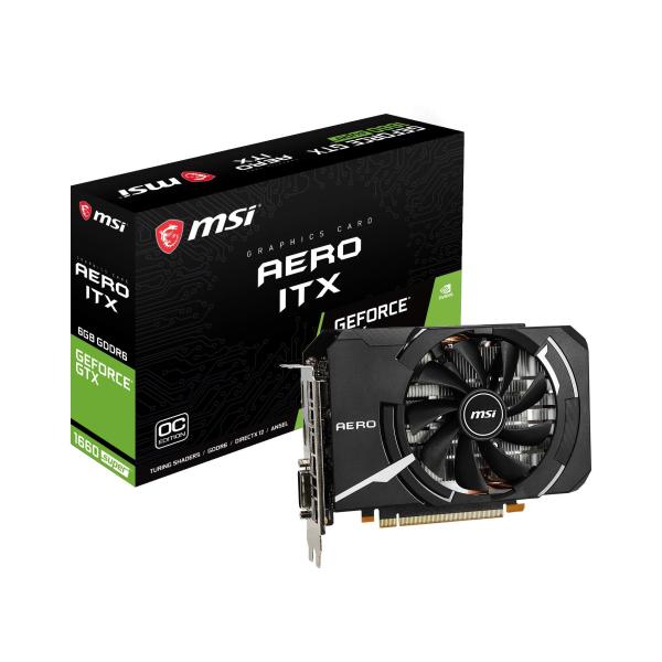 MSI GeForce GTX 1660 SUPER AERO ITX OC グラフィックスボード ...