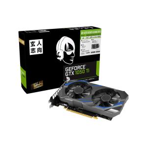 玄人志向 NVIDIA GeForce GTX 1050Ti 搭載 グラフィックボード 4GB デュアルファン GF-GTX1050Ti-E｜kind-retail