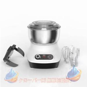 ニーダー 家庭用パンこね機 5L 110V 電動 パン焼き器 生地こね?発酵ゾンチーステンレスポット 扇形羽根 パン お菓子 ピザ パスタ うどん 餃子生地作り 簡単操作｜KIND RETAIL