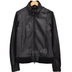 shama（シャマ） レザーブルゾン 42 ブラック メンズ : ZOZOTOWN Yahoo
