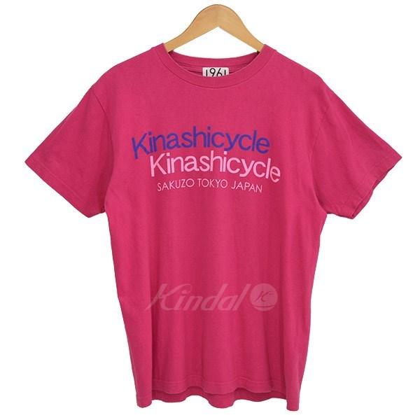 Kinashi Cycle プリント Tシャツ ピンク サイズ：- (新潟紫竹山店) 210929