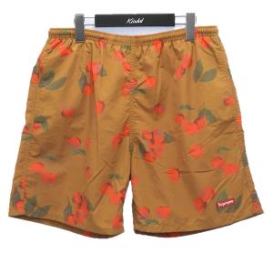 【値下げ】SUPREME 2019SS  「Nylon Water Short」 チェリーウォーターショーツ ブラウン サイズ：M (渋谷店)｜kindal