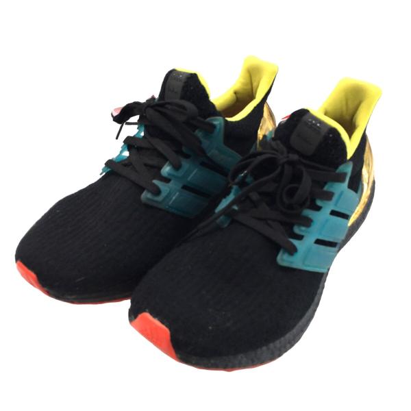 【値下げ】kolor×adidas 「ULTRABOOST KOLOR」スニーカー ブラック×ゴール...