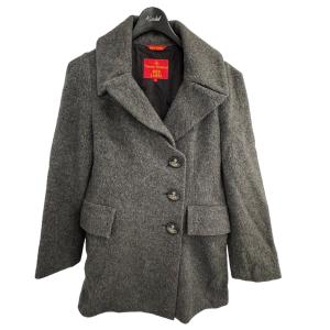 【値下げ】Vivienne Westwood RED LABEL オーブ ボタンコート グレー サイ...