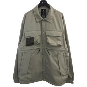 【値下げ】F／CE × GRAMICCI 「TECH COACH JACKET」テックコーチジャケット ベージュ サイズ：M (EC)｜kindal