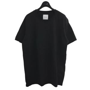 【値下げ】Sise 22SS「CONCEPT T-SHIRTS FRONT EMB．」 刺繍Tシャツ ブラック サイズ：1 (渋谷店)｜kindal