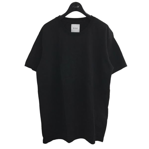 シセ Sise 22SS「CONCEPT T-SHIRTS FRONT EMB．」 刺繍Tシャツ ブ...