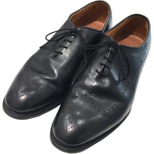 【値下げ】Allen Edmonds ウィングチップシューズ ブラック サイズ：9 1／2 (EC)｜kindal