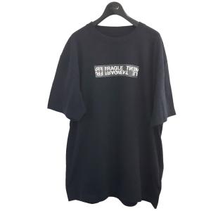 サカイ×フラグメント sacai×FRAGMENT FRAGILEプリントTシャツ 19 02023M ネイビー サイズ：3｜kindal