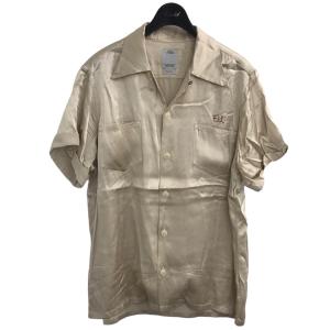 ビズビム VISVIM 「IRVING SHIRT S／S PEERLESS」 半袖シャツ ゴールド サイズ：2｜kindal