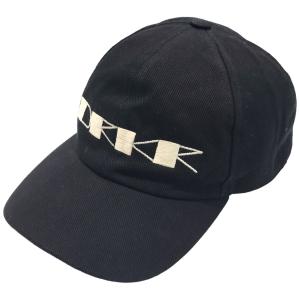 【値下げ】DRKSHDW 2023AW 「BASEBALL CAP」刺繍ベースボールキャップ DA02C5478 DOEM6 ブラック サイズ：L (渋谷店)｜kindal