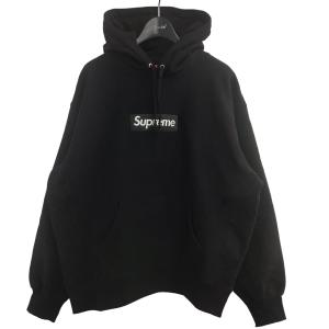 【値下げ】SUPREME 23AW 「Box Logo Hooded Sweatshirt」ボックスロゴパーカー ブラック サイズ：S (渋谷店)