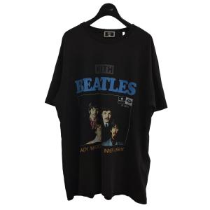 キス KITH×The BEATLES ヴィンテージ加工プリントTシャツ 23-071-060-0152-2-0 ブラック サイズ：M｜kindal