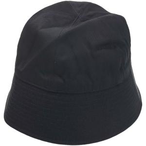 キジマタカユキ KIJIMA TAKAYUKI 「Rayon Cotton Chino Sailor Hat」 バケットハット 241107 ブラック｜kindal