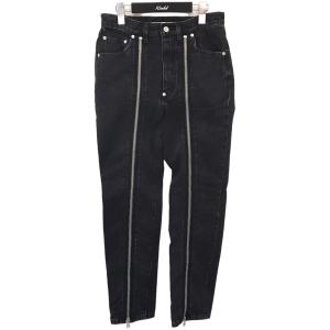 ジョンローレンスサリバン JOHN LAWRENCE SULLIVAN 「BLEACHED DENIM ZIPPED PANTS」 ブリーチジップデニ｜kindal