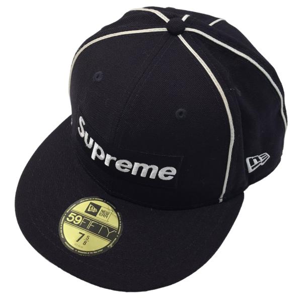 シュプリーム×ニューエラ Supreme×New Era 「Box Logo Piping」 キャッ...