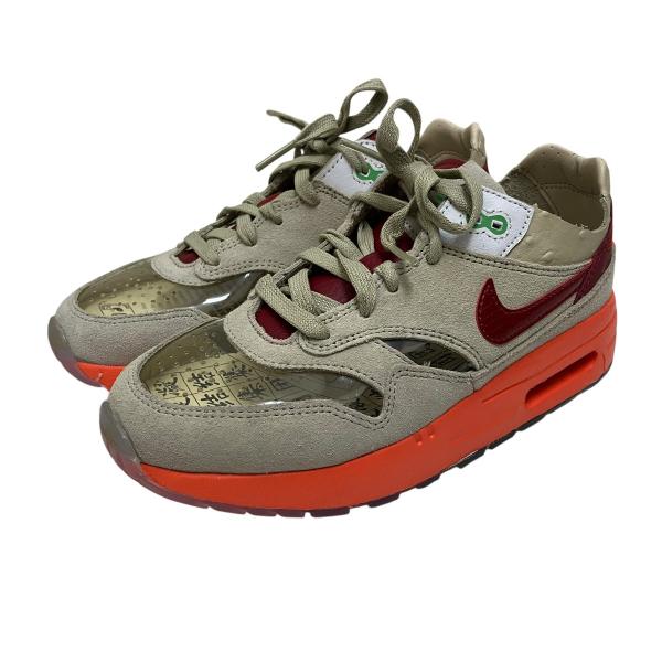 【値下げ】NIKE×CLOT PS Air Max 1 KISS OF DEATH ローカットスニー...