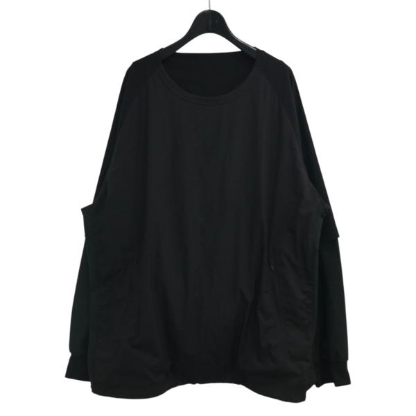 【値下げ】PRODUCT LAB レイヤードカットソー PLT4SEL002 ブラック サイズ：XL...