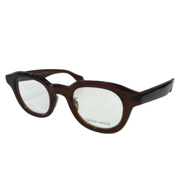 【値下げ】GIORGIO ARMANI 眼鏡 AR7253 ブラウン サイズ：47口25-145 (...