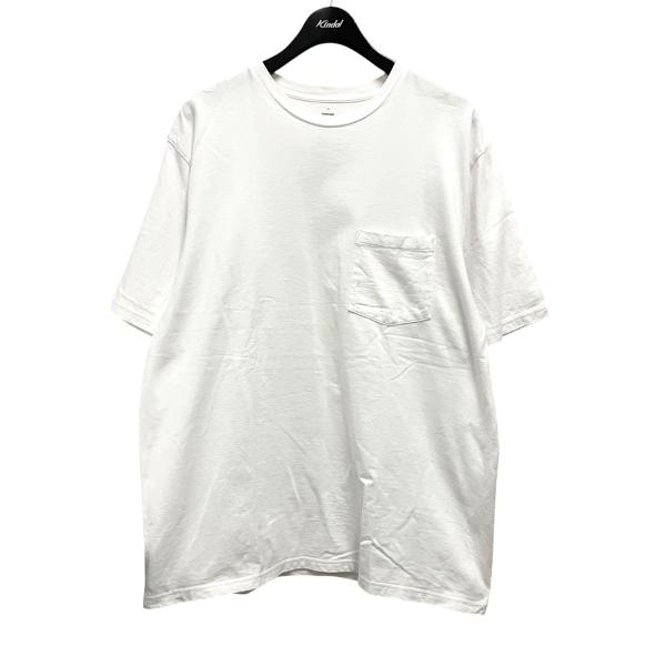 グラフペーパー Graphpaper ポケットTシャツ ホワイト サイズ：4