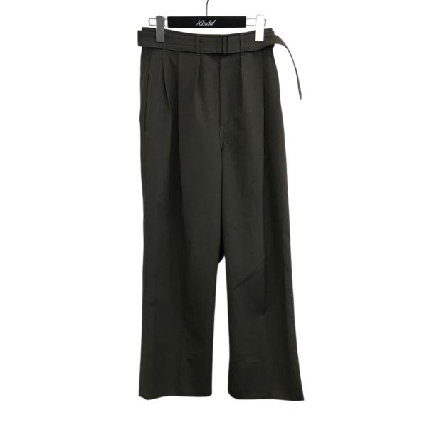 【値下げ】LEMAIRE ベルテッドパンツ PA314 LF414 グレー サイズ：44 (渋谷店)