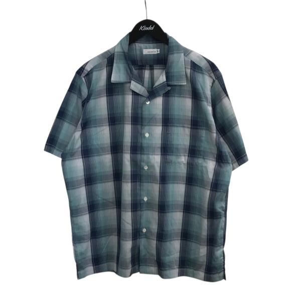 【値下げ】nanamica 25SS 「Open Collar Pique S S Shirt」 半...